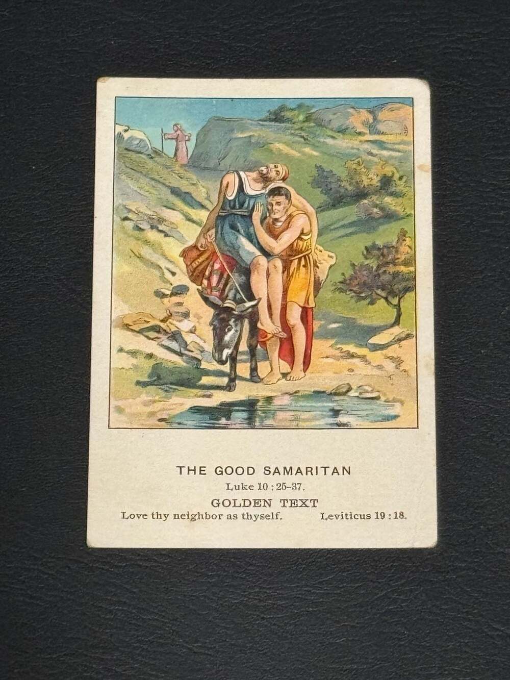 Pictorial Bible Lesson The Good Samaritan September 9 1900